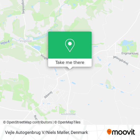 Vejle Autogenbrug V / Niels Møller map