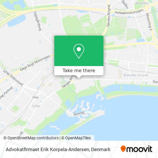 Advokatfirmaet Erik Korpela-Andersen map