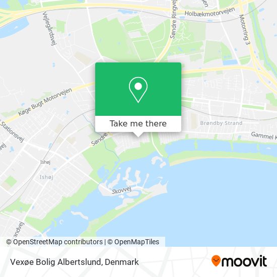 Vexøe Bolig Albertslund map