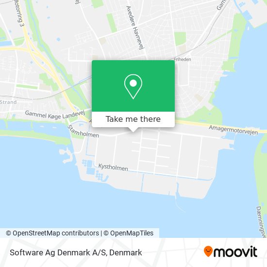 Software Ag Denmark A/S map