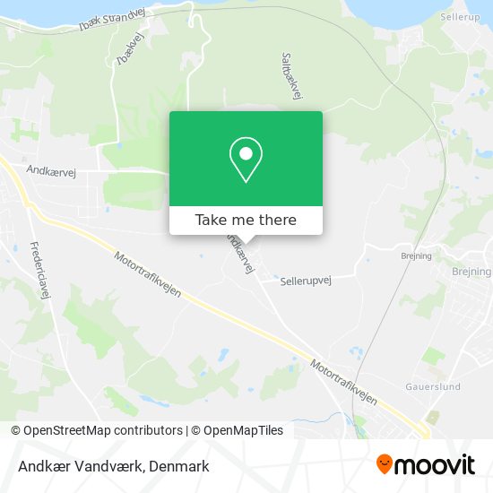 Andkær Vandværk map