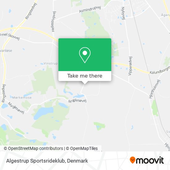 Algestrup Sportsrideklub map