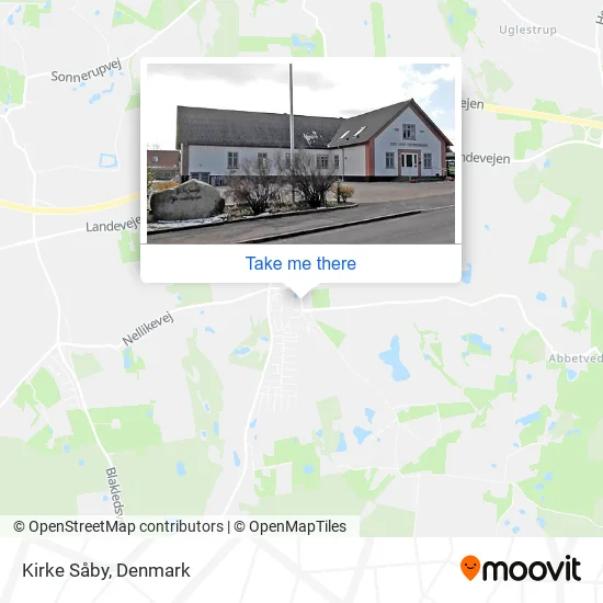 Kirke Såby map