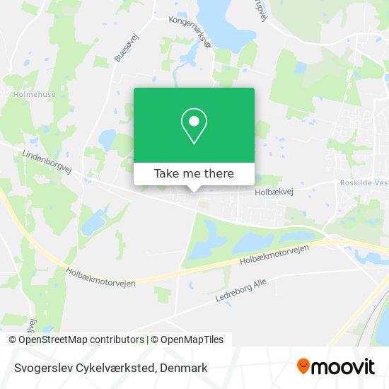 Svogerslev Cykelværksted map