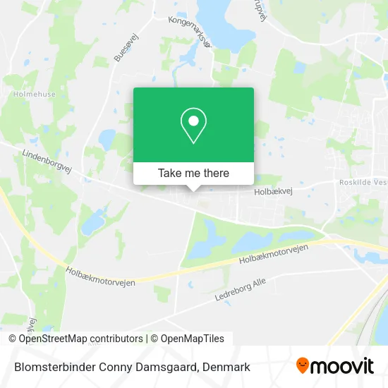 Blomsterbinder Conny Damsgaard map