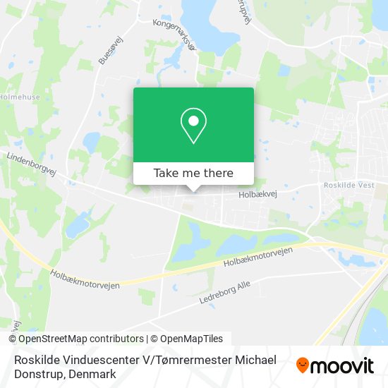 Roskilde Vinduescenter V / Tømrermester Michael Donstrup map