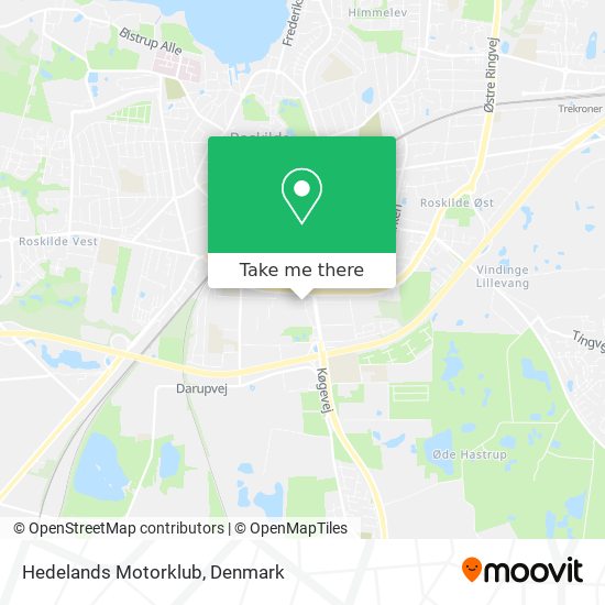 Hedelands Motorklub map