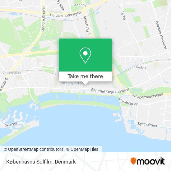 Københavns Solfilm map