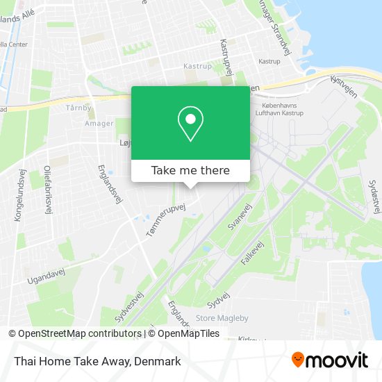 Thai Home Take Away map