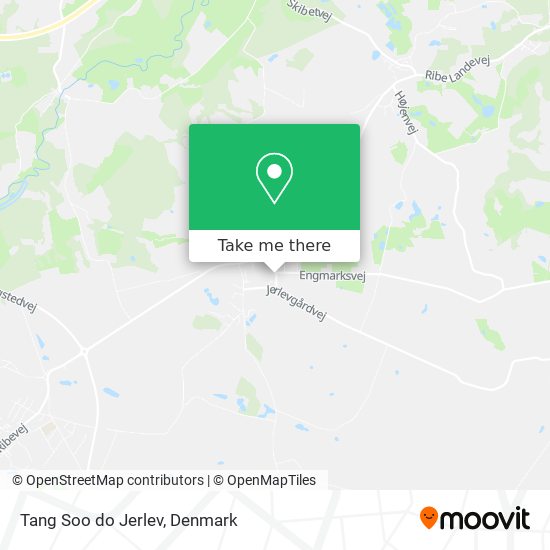 Tang Soo do Jerlev map