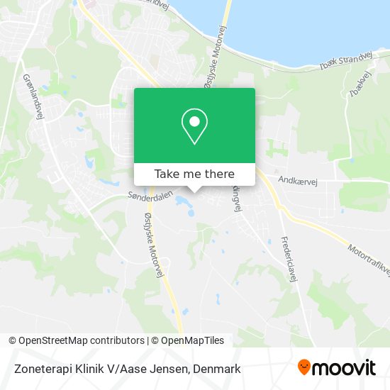Zoneterapi Klinik V / Aase Jensen map