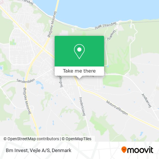 Bm Invest, Vejle A/S map