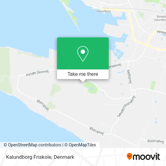 Kalundborg Friskole map