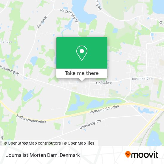 Journalist Morten Dam map