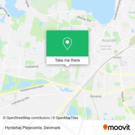 Hyrdehøj Plejecente map