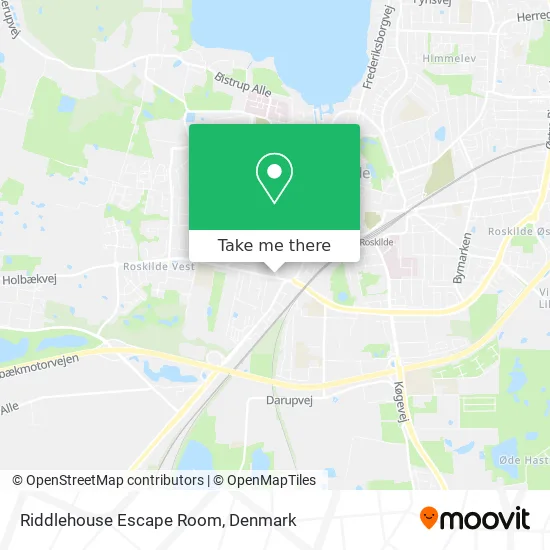 Riddlehouse Escape Room map