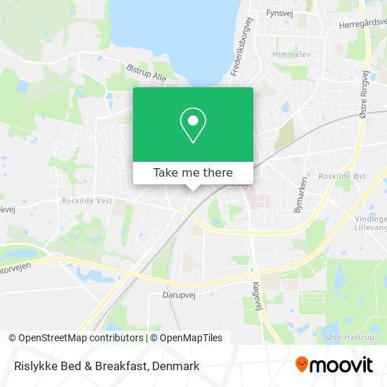 Rislykke Bed & Breakfast map