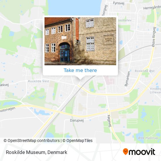 Roskilde Museum map