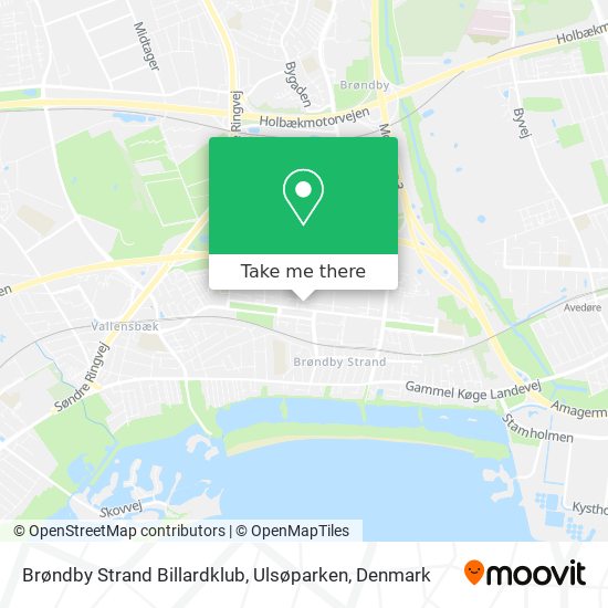 Brøndby Strand Billardklub, Ulsøparken map