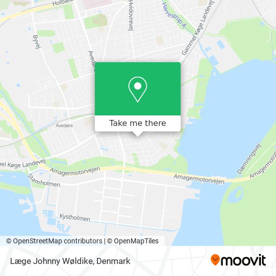 Læge Johnny Wøldike map