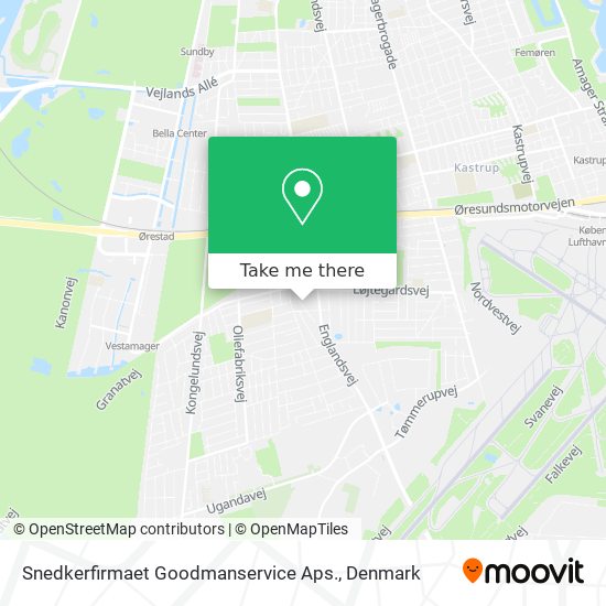 Snedkerfirmaet Goodmanservice Aps. map