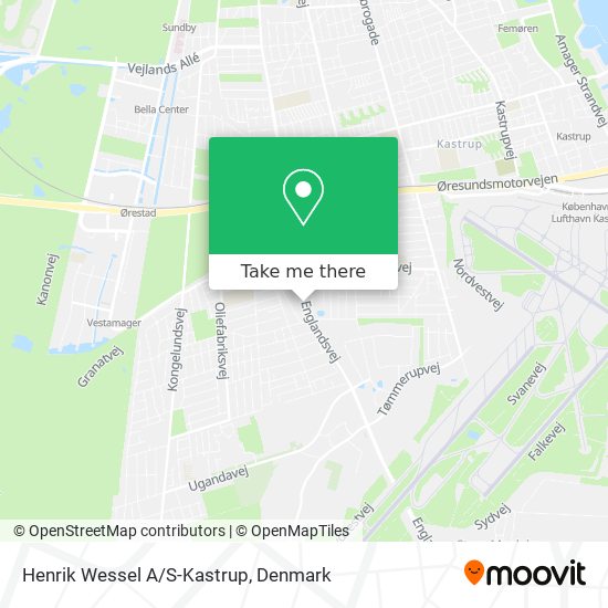Henrik Wessel A/S-Kastrup map
