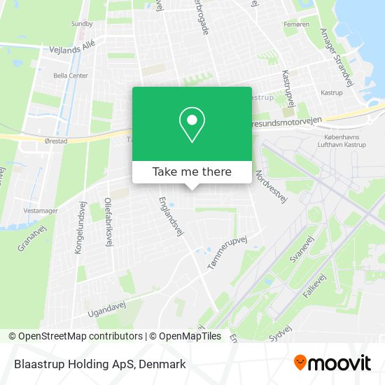 Blaastrup Holding ApS map