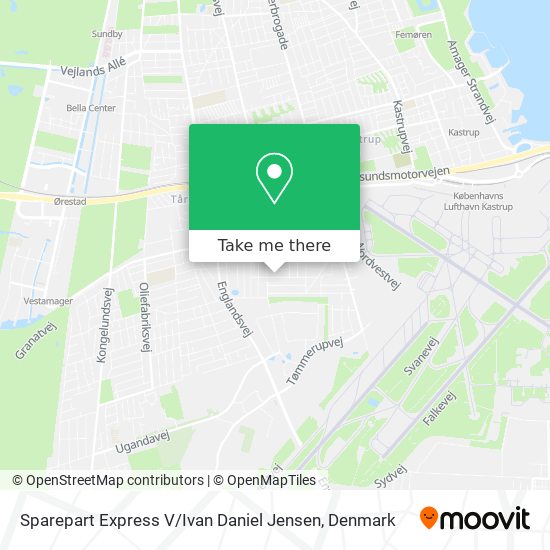 Sparepart Express V / Ivan Daniel Jensen map