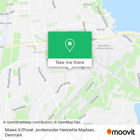 Maies V / Privat Jordemoder Henriette Madsen map
