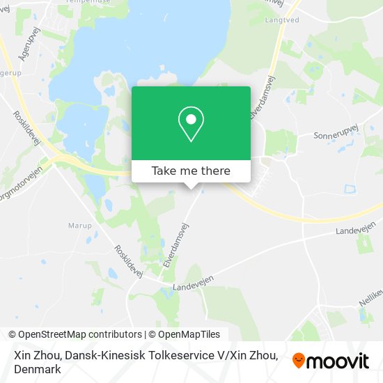Xin Zhou, Dansk-Kinesisk Tolkeservice V / Xin Zhou map
