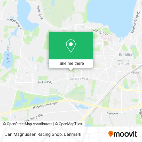 Jan Magnussen Racing Shop map