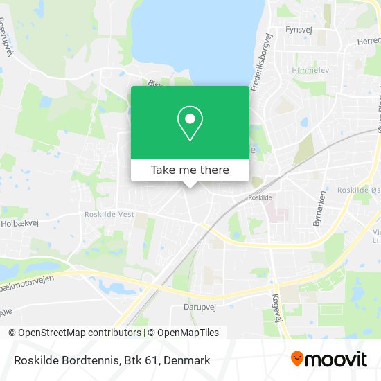 Roskilde Bordtennis, Btk 61 map