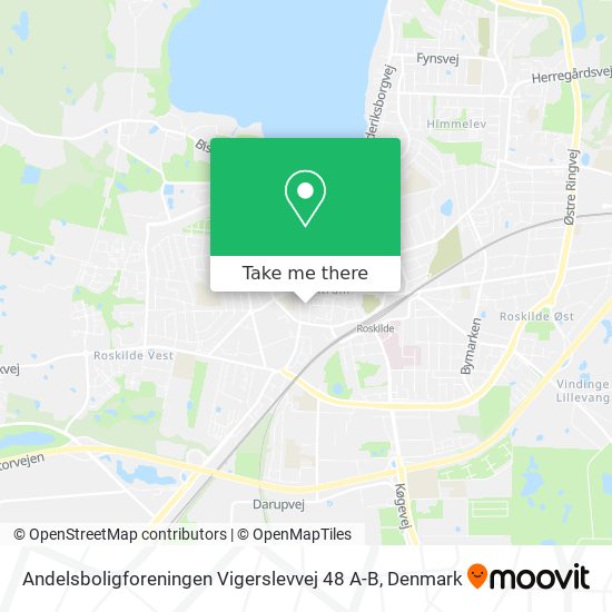 Andelsboligforeningen Vigerslevvej 48 A-B map