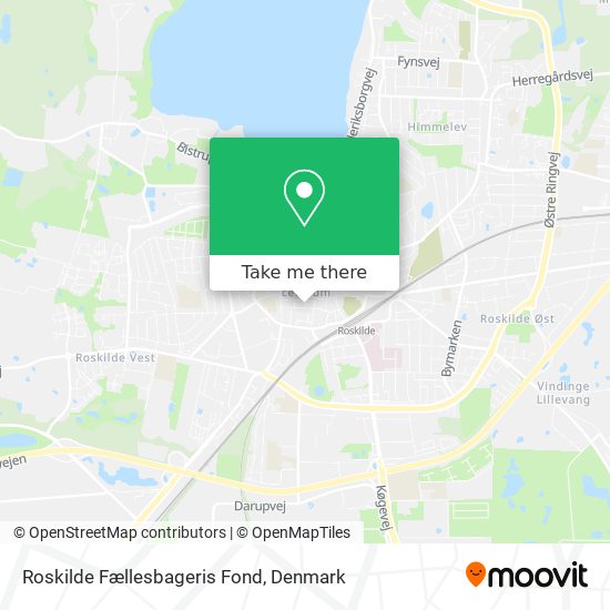 Roskilde Fællesbageris Fond map