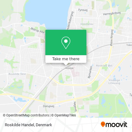 Roskilde Handel map