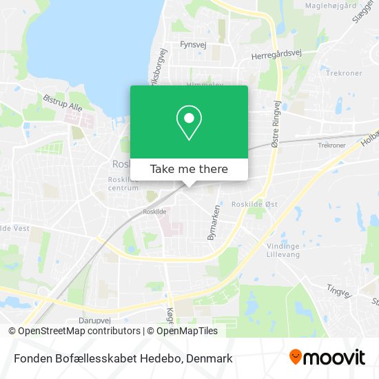 Fonden Bofællesskabet Hedebo map