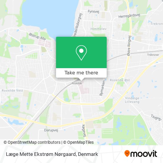 Læge Mette Ekstrøm Nørgaard map