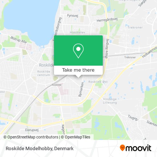 Roskilde Modelhobby map