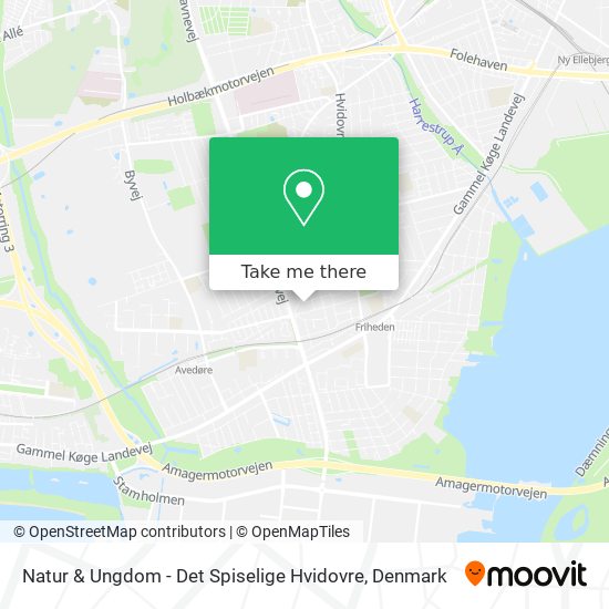 Natur & Ungdom - Det Spiselige Hvidovre map