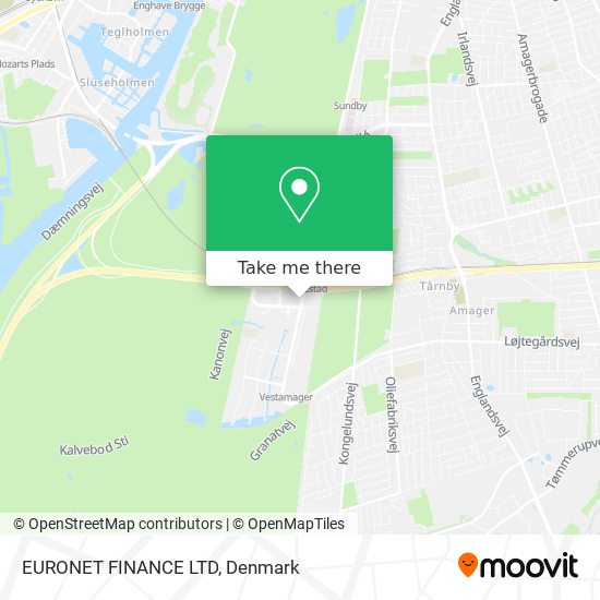 EURONET FINANCE LTD map