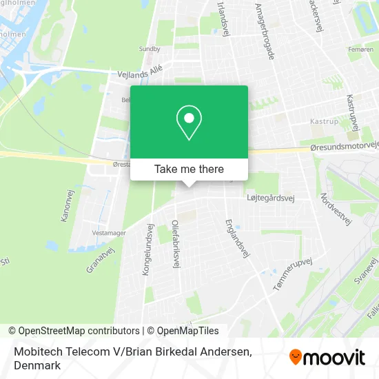 Mobitech Telecom V / Brian Birkedal Andersen map