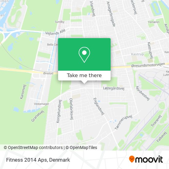 Fitness 2014 Aps map