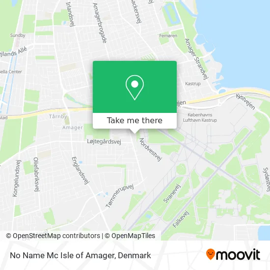 No Name Mc Isle of Amager map