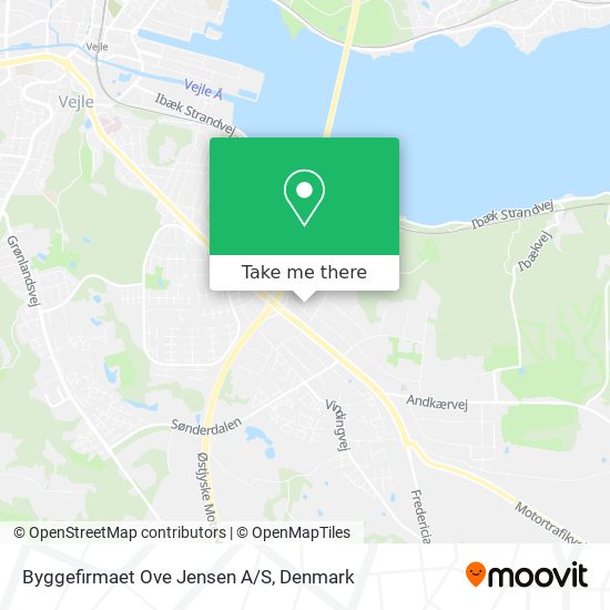 Byggefirmaet Ove Jensen A/S map