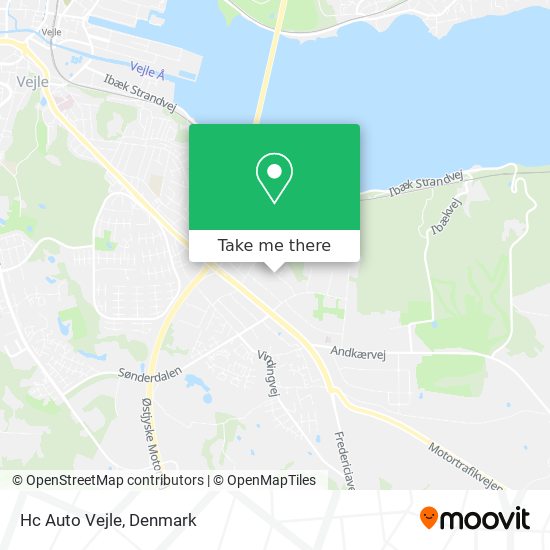 Hc Auto Vejle map