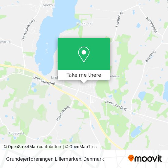 Grundejerforeningen Lillemarken map