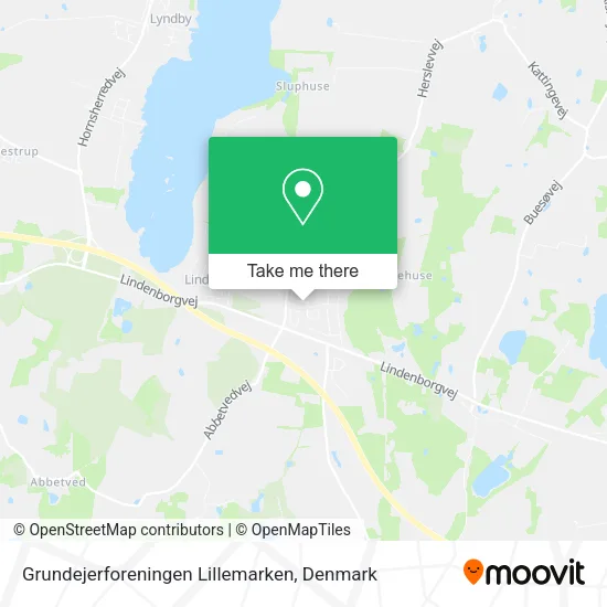 Grundejerforeningen Lillemarken map