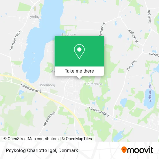 Psykolog Charlotte Igel map