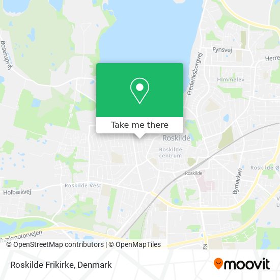 Roskilde Frikirke map