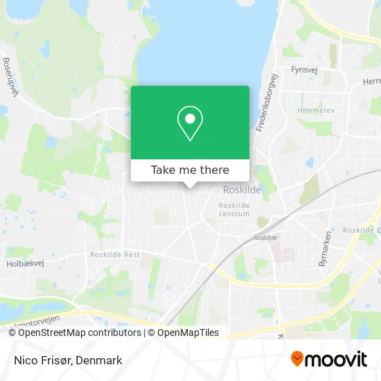 Nico Frisør map